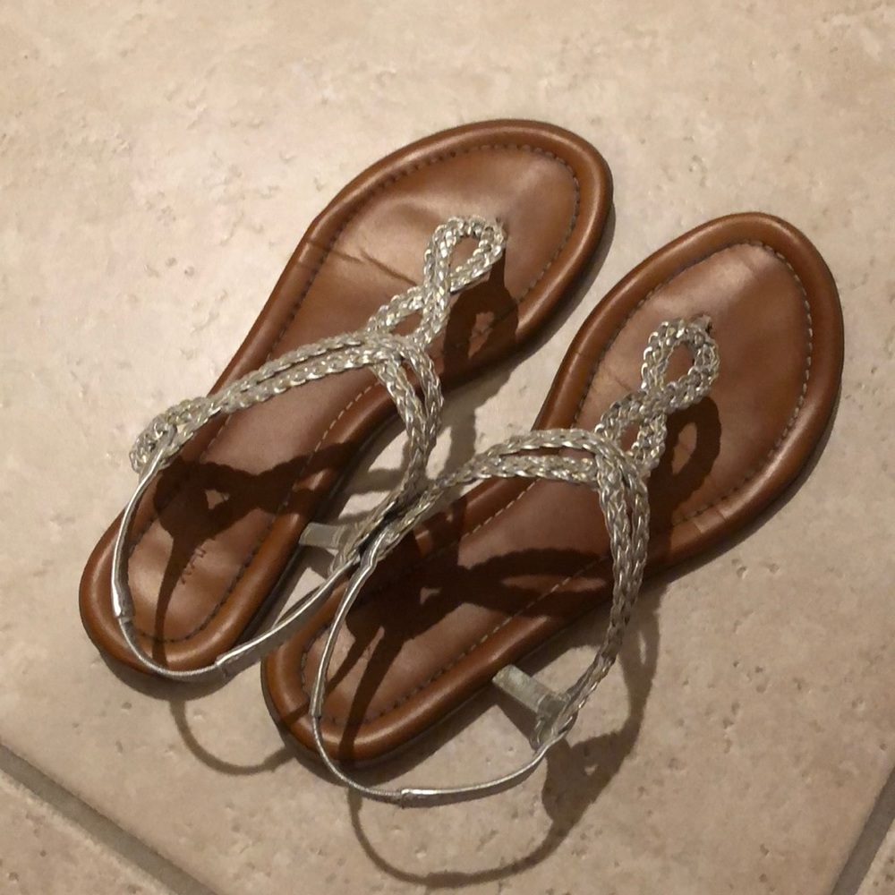 Silver Sandals
